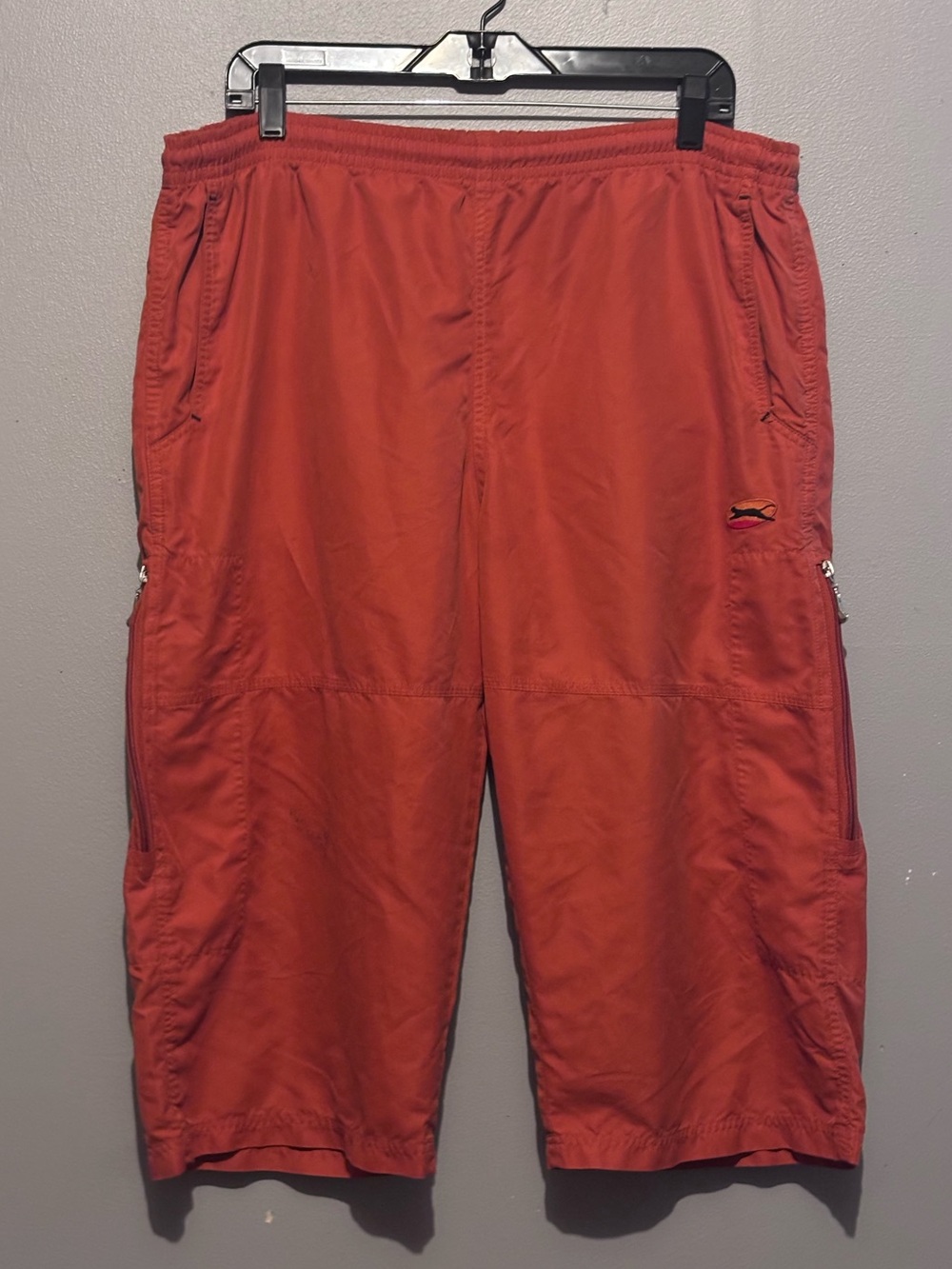 Panther Orange Cargo Capris